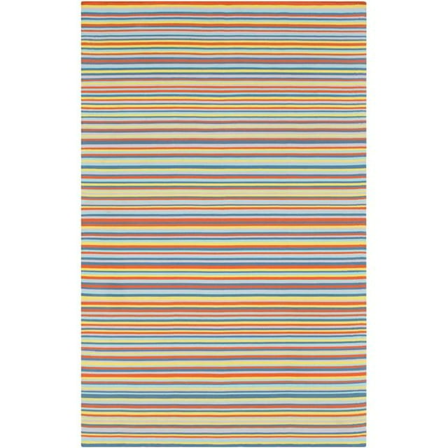 Bella Dura MTM1002-576 Maritime 5 ft. x 7 ft. 6 in. Rectangle Hand Woven Indoor & Outdoor Area Rug, Multi Color
