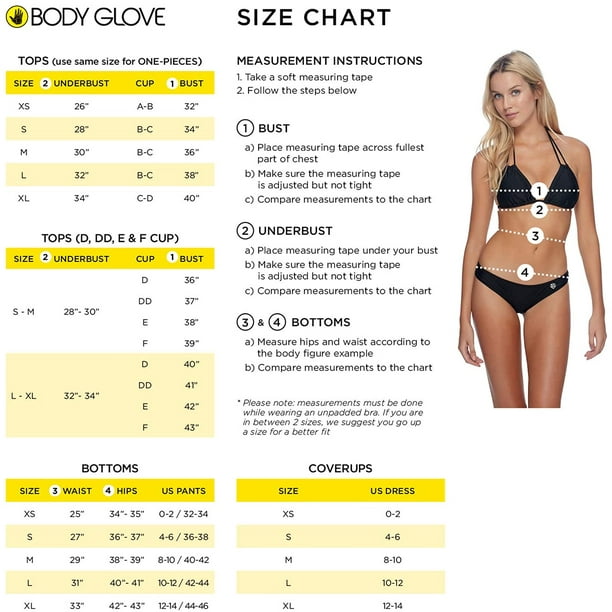 Body Glove Womens Smoothies Solo Solid Underwire D, Dd, E, F Cup Bikini Top  Swimsuit 
