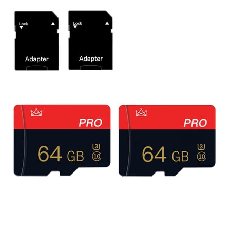 2PAK MEMORY CARD 64GB