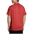 thumbnail image 2 of Adidas Golf Men's PUREMOTION Tour Climacool Flex Rib Texture Polo Shirt, Bold Red/Amazon Red, X-Large, 2 of 2
