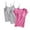 XNG1-Hot Pink, variant on 3 Pack Womens Modal Camisole Tank Tops with Built in Bra Summer Soft Stretch Yoga Undershirts Casual Basic Padded Shirt