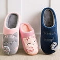 thumbnail image 4 of Winter Warm Men Women Indoor Shoe Couples House Slipper, 4 of 6