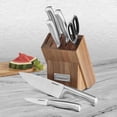 thumbnail image 4 of Juego de cuchillos Cuisinart C77SS-7P de acero inoxidable con bloque de acacia, 4 of 5