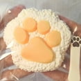 thumbnail image 1 of QIPOPIQ Handmade Squishy Big Cat Paw Silicone Squeeze Toy for Stress Relief (Yellow Cat Rice Ball), 1 of 9