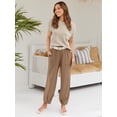 thumbnail image 3 of Conjunto de ropa LILLUSORY, dos conjuntos de 2 piezas para mujer, primavera y verano, 3 of 7