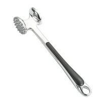 LanSuare Double-Sided Meat Tenderizer Tool, Alloy Steak Mallet for Kitchen, Beef and Poultry Softening Gadget, Home Kitchen Essential, Practical Cooking Pounder