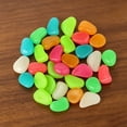 thumbnail image 4 of 4.5cm Luminous Stones Glow in The Dark Pebbles Aquarium Rocks Fish Tank Pebbles Decorative Glowing Stones for Outdoor Walkway Planter Decor, 4 of 8