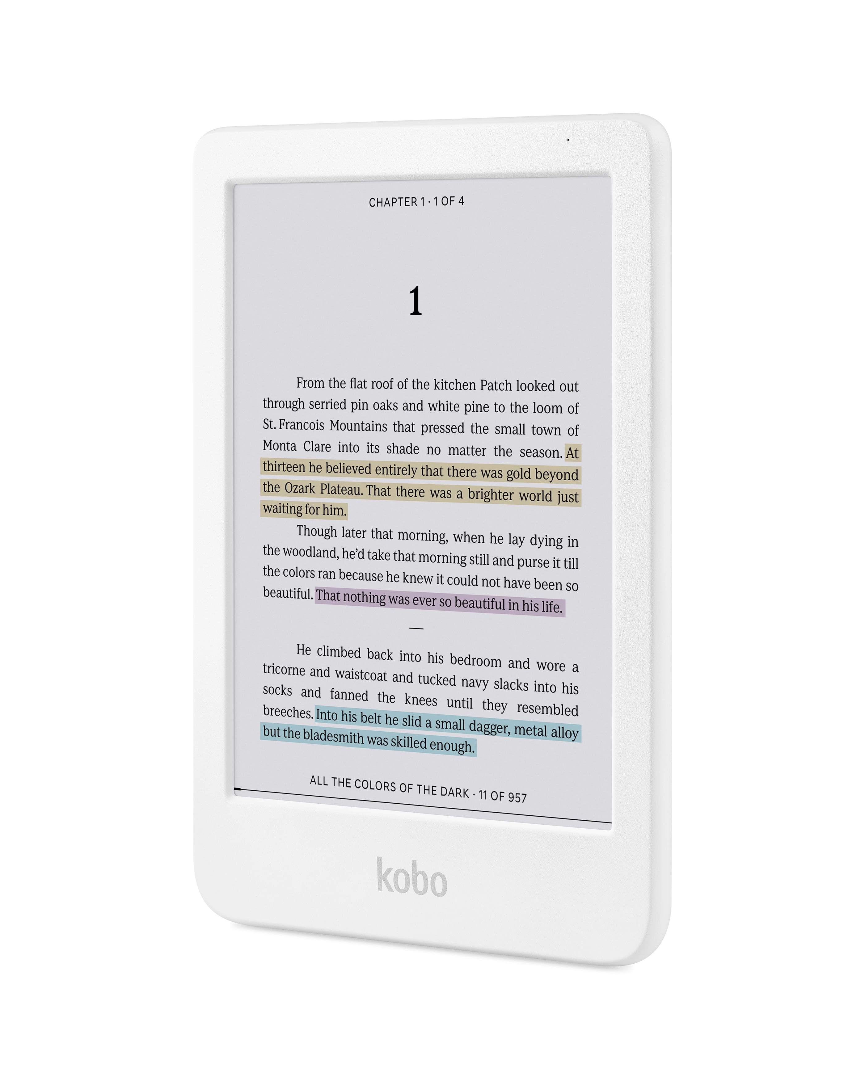 Kobo Clara Colour 6" eReader en Blanc