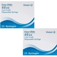 thumbnail image 2 of 60ml Syringe Only with Luer Lock Tip - 100 Syringes Without a Needle by Easy Glide - Great for Medicine, Feeding Tubes, and Home Care, 2 of 5