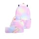 thumbnail image 2 of Mochilas resistentes al agua ligeras de gradiente para mochila escolar de niñas adolescentes con bolsa de almuerzo Wmkox8yii  jkg5090, 2 of 9