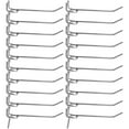 thumbnail image 3 of 20pcs Garage Organization Pegboard Hooks Heavy Duty Peg Board Utility Hooks, 3 of 5