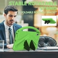 thumbnail image 7 of Feishell Kids-Friendly Case for Lenovo Tab M10 Plus (3rd Gen) 2022 Released,with Portable Handle & Kickstand,Shockproof EVA Foam Anti-Scratch Child Protector Tablet Case Cover,Green, 7 of 7