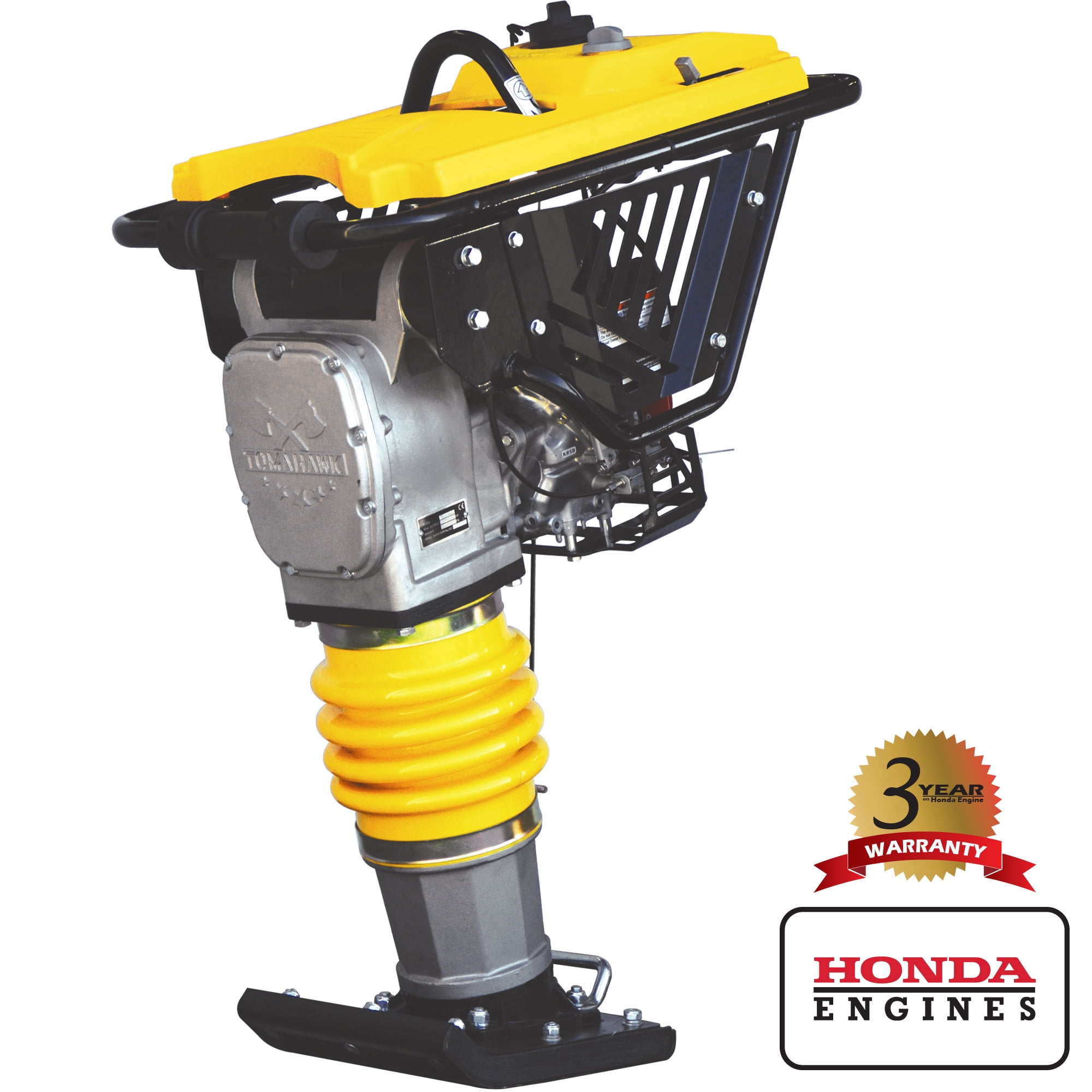 TOMAHAWK 3.6 HP Honda Vibratory Rammer Jumping Jack Tamper with Honda