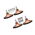 thumbnail image 1 of pitrice Set of 4 Large Pool Table Leg Levelers Heavy Duty for Game Table Adjustment, 1 of 9