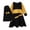 Black, variant on Coerni Abaya for Baby Girls Muslim Long Sleeved Prayer Dress Ramadan Kaftan Abaya with Hijab Isl𝐚mic 2PCS Clothes Arabic Robe