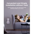 thumbnail image 4 of DG-Direct Soporte de pared para sistema Wi-Fi de malla de enrutador eero 6 y eero 6+, sin cables desordenados, soporte de pared para eero 6 Plus, soporte para extensor eero 6 que ahorra espacio (paque, 4 of 5