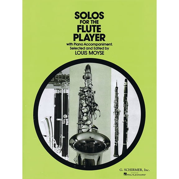 Schirmer's Solos Solos for the Flute Player: For Flute & Piano, (Paperback)