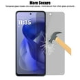 thumbnail image 7 of UZWZW 4 Pack Tempered Glass Privacy Screen Protector for Motorola Moto G Power 5G 2025 / 2024, 7 of 7