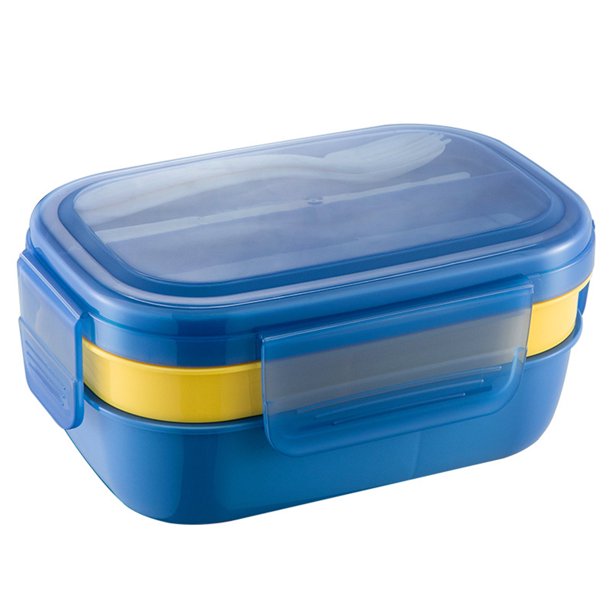 Fiambrera para adultos, 3 contenedores apilables para almuerzo tipo bento para adultos, diseño minimalista moderno con juego de utensilios, fiambrera a prueba de fugas para salir a cenar, trabajar,