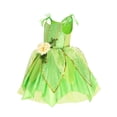 thumbnail image 5 of Disney-disfraz de hada Tinker Bell para niños y niñas, vestidos de flores iluminados con LED, traje de Cosplay, fiesta de cumpleaños y Carnaval, 2024, 5 of 5