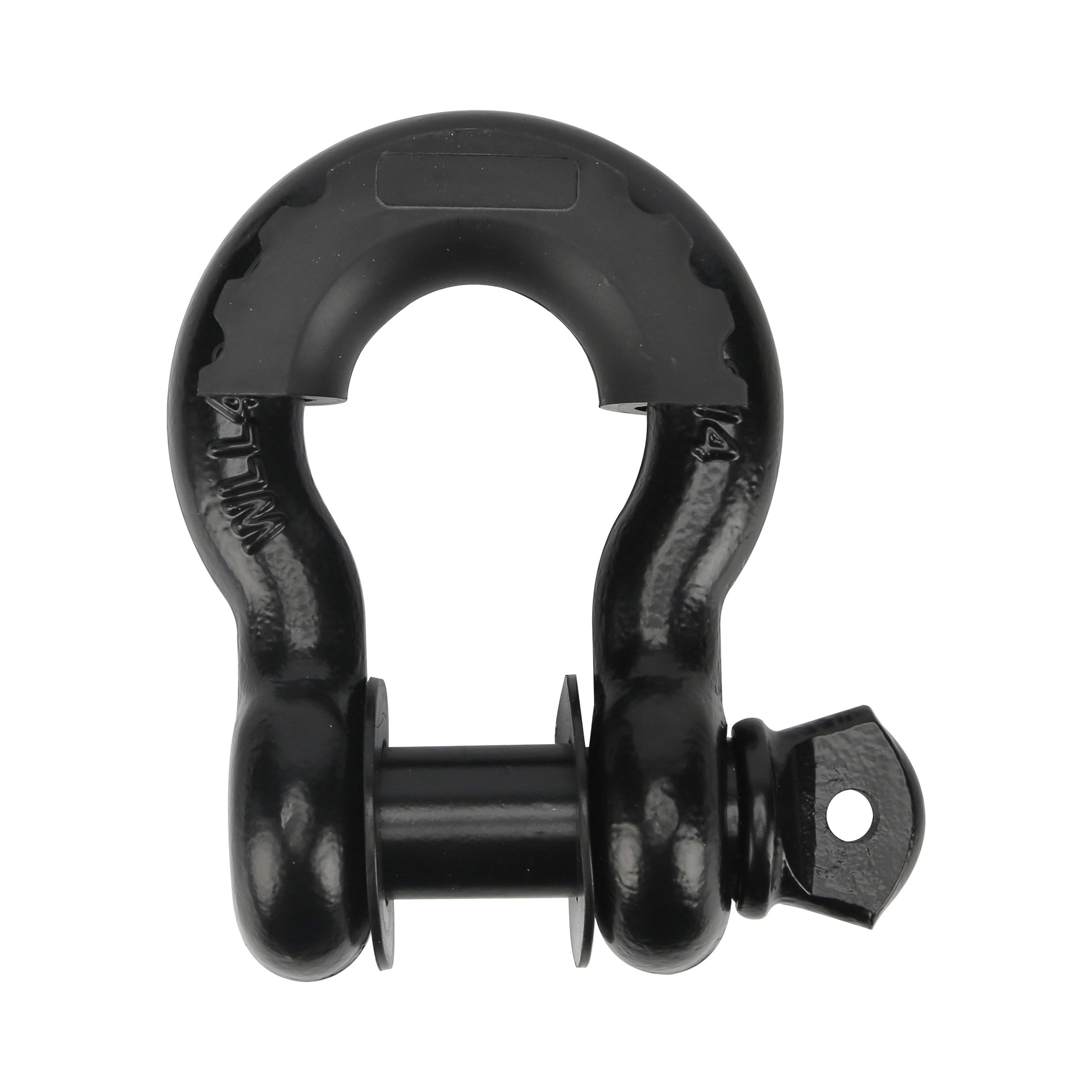 (4 pack) Ozark Trail 3/4" D-Ring Shackle, Black D Shackle Rugged, 10,000 lbs Capacity 1 Pack