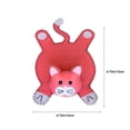 thumbnail image 3 of melotizhi Cute 3D Cat Shaped Glass Undercover In Non Woven Fabric For Home And Kitchen, Blue, 3 of 9