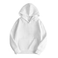 thumbnail image 5 of JGNGSHN Women's Hoodies Drawstring Long Sleeved Sweatshirts Cute Sweater with Pockets Casual Fahsion Pullover, 5 of 6