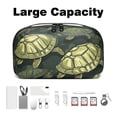 thumbnail image 3 of Turtle Waterproof Oxford Fabric USB Pouch Hard Drive Case Charger Case Organizer USB Cord Organizer 5.9x9.44x3.14 in, 3 of 6