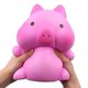 thumbnail image 3 of Slow Rebound Oversize Pink Pig Squishy, juguete para aliviar el estrés para niños, adultos Afortunado Sencillez, 3 of 5