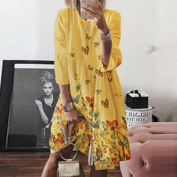 Robe décontractée grande taille sale