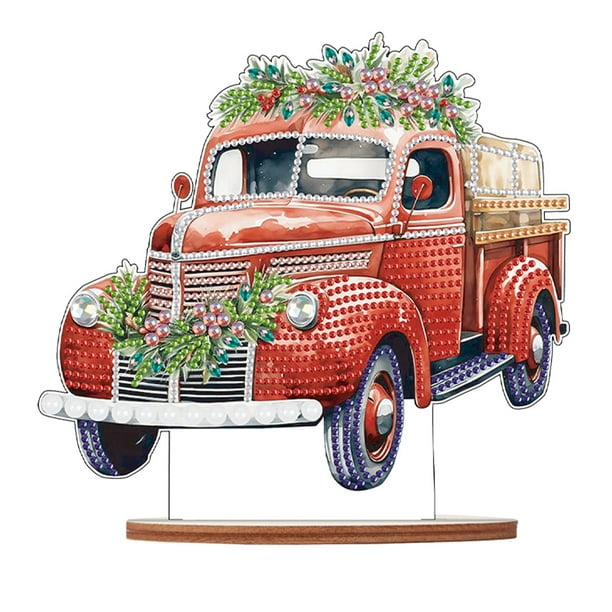 Escritorio Kit Adorno DIY Diamante Arte Mesa Camper Coche Clásico para Oficina Del