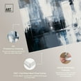 thumbnail image 4 of Grey Matter Canvas Blue Abstract Art by Art Remedy, Gallery Wrapped, 24" x 36", 4 of 7