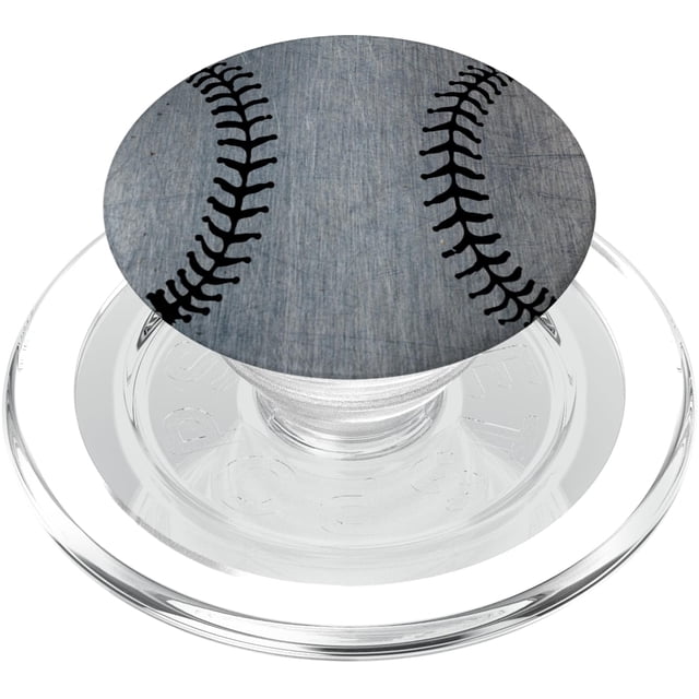 Phone Grip PopSockets PopGrip, diseño rayado de béisbol