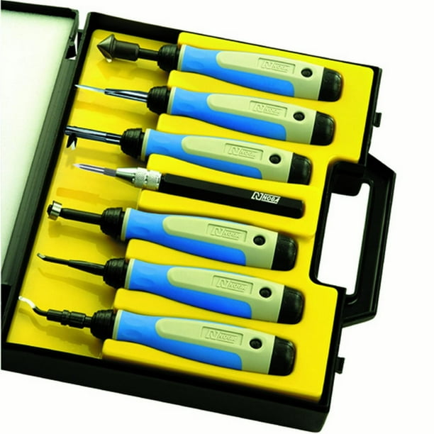 Noga SP7700 Complete Deburring Tool Set (7 pcs.)