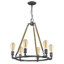 Acclaim Lighting - Grayson - Six Light Chandelier in Industrial Style - 24