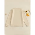 thumbnail image 6 of Rdhnmea Mommy and Me Matching Outfits Cute Bow Mama and Mini Long Sleeve Crewneck Sweatshirt Tops Mother Baby Matching Clothes, 6 of 9
