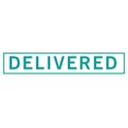 thumbnail image 1 of Printtoo Delivered Self Inking Rubber Stamp Pre-Inked Office Stamp- Home Office Business Stationery, Green- 42 x 9 mm, 1 of 7