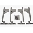 thumbnail image 2 of Portaequipajes De Aluminio De Pack'Em Racks Pk28B - Juego De 4 Piezas (Para Hacer 2 Secciones Transversales) - Kit De Soporte 2X4 Para Remolques Cerrados, 2 of 4