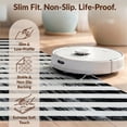 thumbnail image 6 of Design&I 5'x7' Ultra Soft Area Rug, Striped Vintage Faded Bands Distressed Pinstripe Front Symmetrical None Fluffy Washable Non Shedding for Bedroom Living Room Home Office, 6 of 7