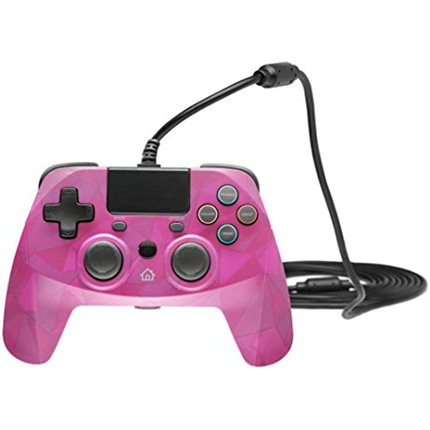 Snakebyte Gamepad - Wired PS4 Controller with 3M Bubblegum Camo - PlayStation - Walmart.com