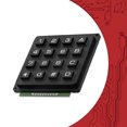 thumbnail image 5 of 16Key Membrane Button Keypad Matrixes Array Matrixes Keyboard Membrane Button Keypad Panel, 5 of 8