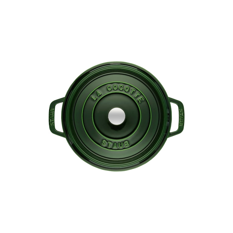 Staub Cast Iron 7-qt Enamelled Bakeware, Round Cocotte/Dutch Oven