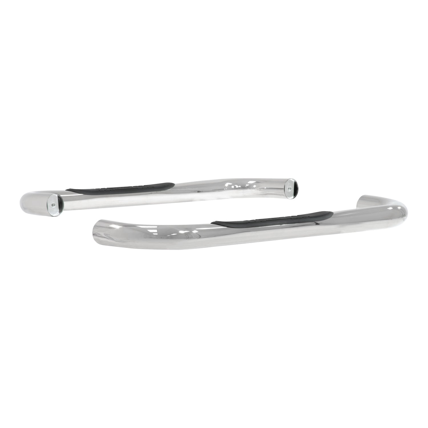ARIES 204017‑2 Automotive Steps 3" Polished Stainless Nerf Bars for Chevrolet Silverado & GMC Sierra Regular Cab