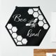 thumbnail image 4 of Letrero colgante de colmena de abejas de acero inoxidable, colgantes de arte de pared (negro B) Ehuebsd Libre de BPA, 4 of 7