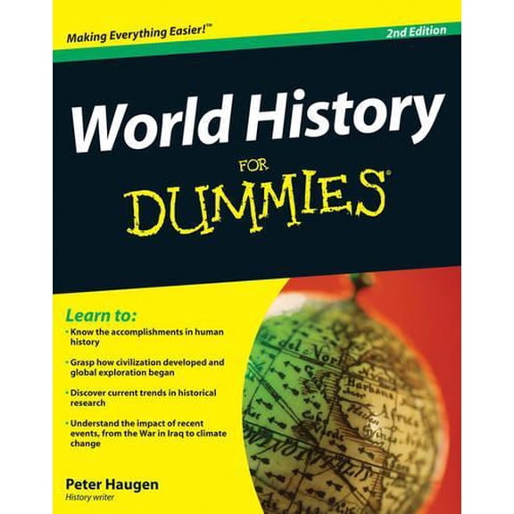 Pre-Owned For Dummies: World History for Dummies (Paperback)