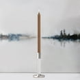 thumbnail image 2 of ROOT Candles Unscented Smooth Arista™ Taper Candles, 12-Inch Tall, Box of 12, Color: Portobello, 2 of 3