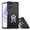 Black, variant on Case for Galaxy A06,Military Grade TPU PC [Built-in Kickstand] Dual-Layer Flag Design Heavy Duty Drop Protection Magnetic Stand Phone Case for Samsung Galaxy A06 (Rose Gold)