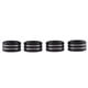 thumbnail image 2 of 4pcs Aislamiento Reproductor CD Pies Pad Soporte para Amplificador, 40 x 20mm Negro, 2 of 9