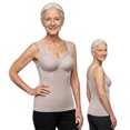 thumbnail image 2 of Built In Bra Tank Tops For Women Elderly U Neck Shapewear High-Stretch Slimming Shapewear, Comfortable Bra Tanktop, 2 of 6