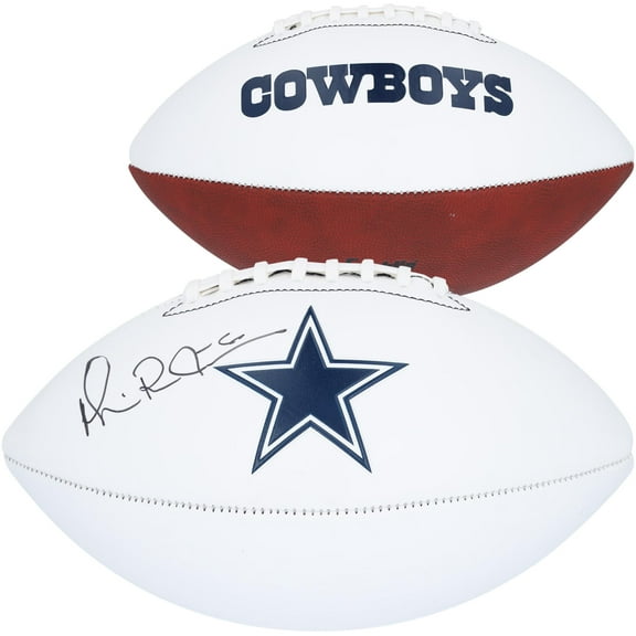 Michael Irvin Dallas Cowboys Autographed Franklin White Panel Football - Fanatics Authentic Certified